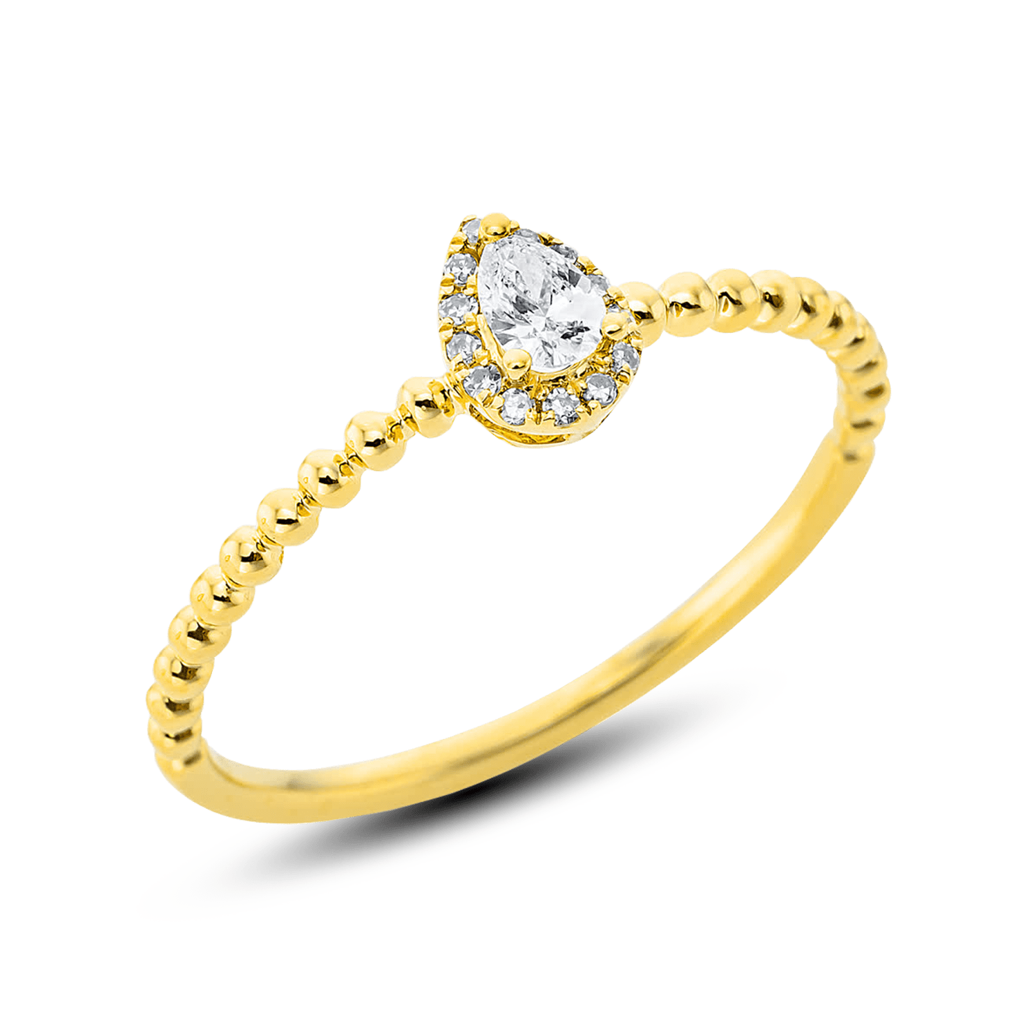 ALTHERR Diamonds Modern Ring Tropfen 0,14 ct. Größe 52 ALTHERR Diamonds Modern Ring Tropfen 0,14 ct. Größe 52