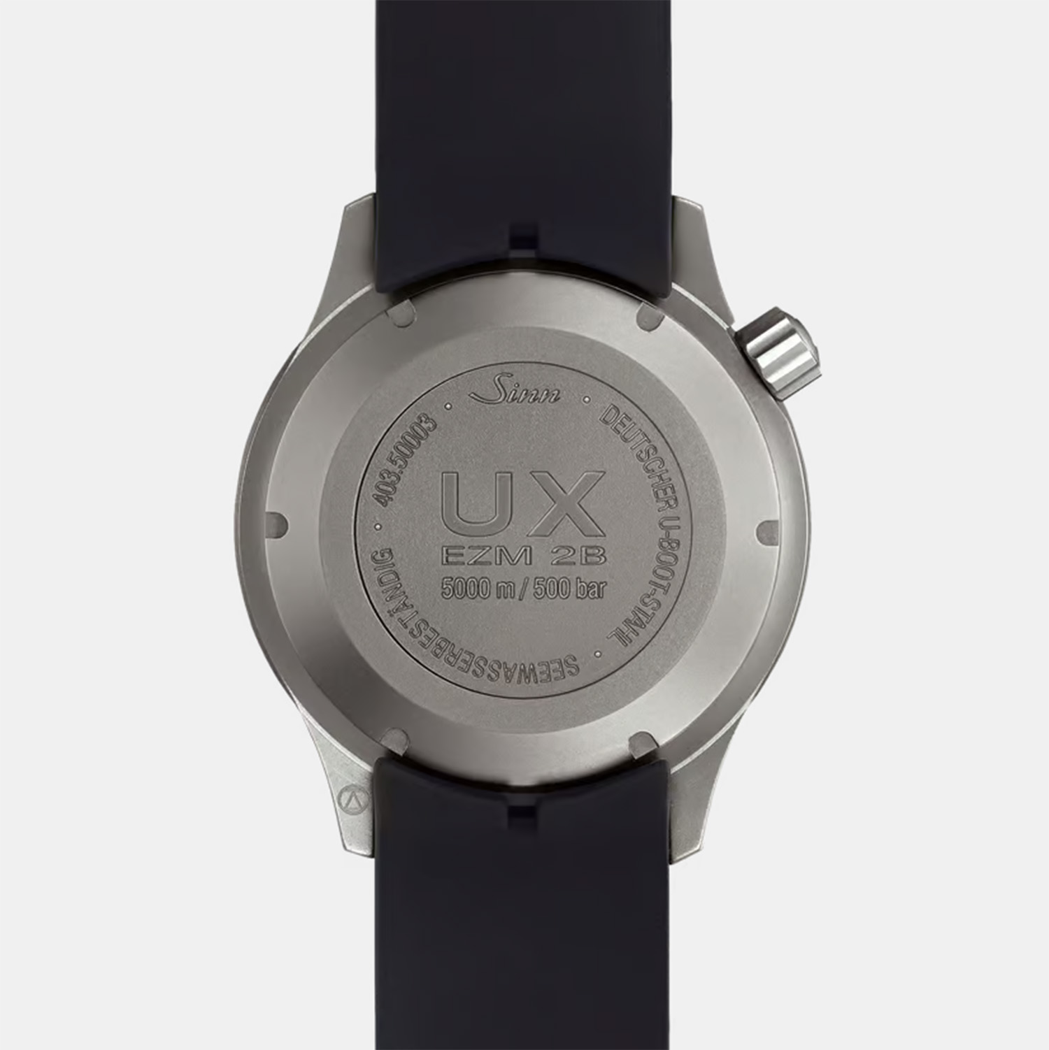 Sinn UX (EZM 2B) mit TEGIMENT-Option – Edelstahlarmband H-Link Produktbild main 1