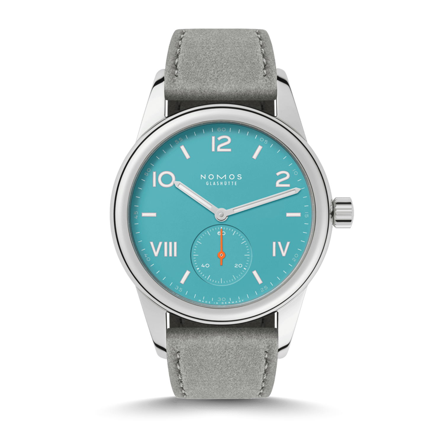 NOMOS Glashütte Club Campus Endless Blue Glasboden Produktbild main 0