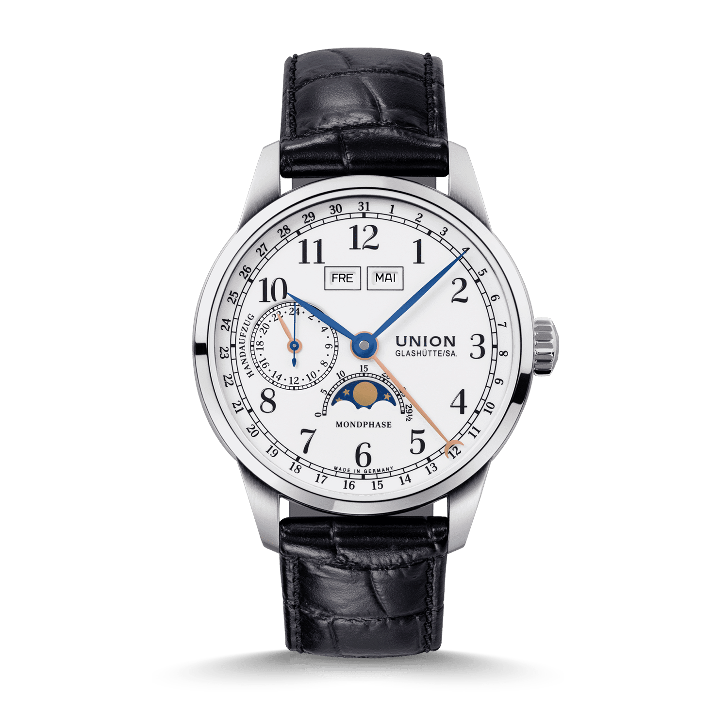 UNION Glashütte 1893 Johannes Dürrstein Edition Mondphase Produktbild main 0
