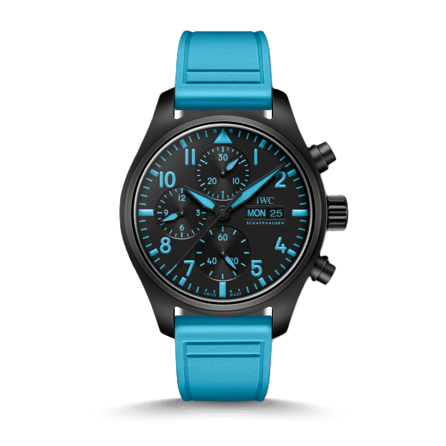 IWC Schaffhausen Pilot’s Watch Chrono 41 George Russell Produktbild main 0