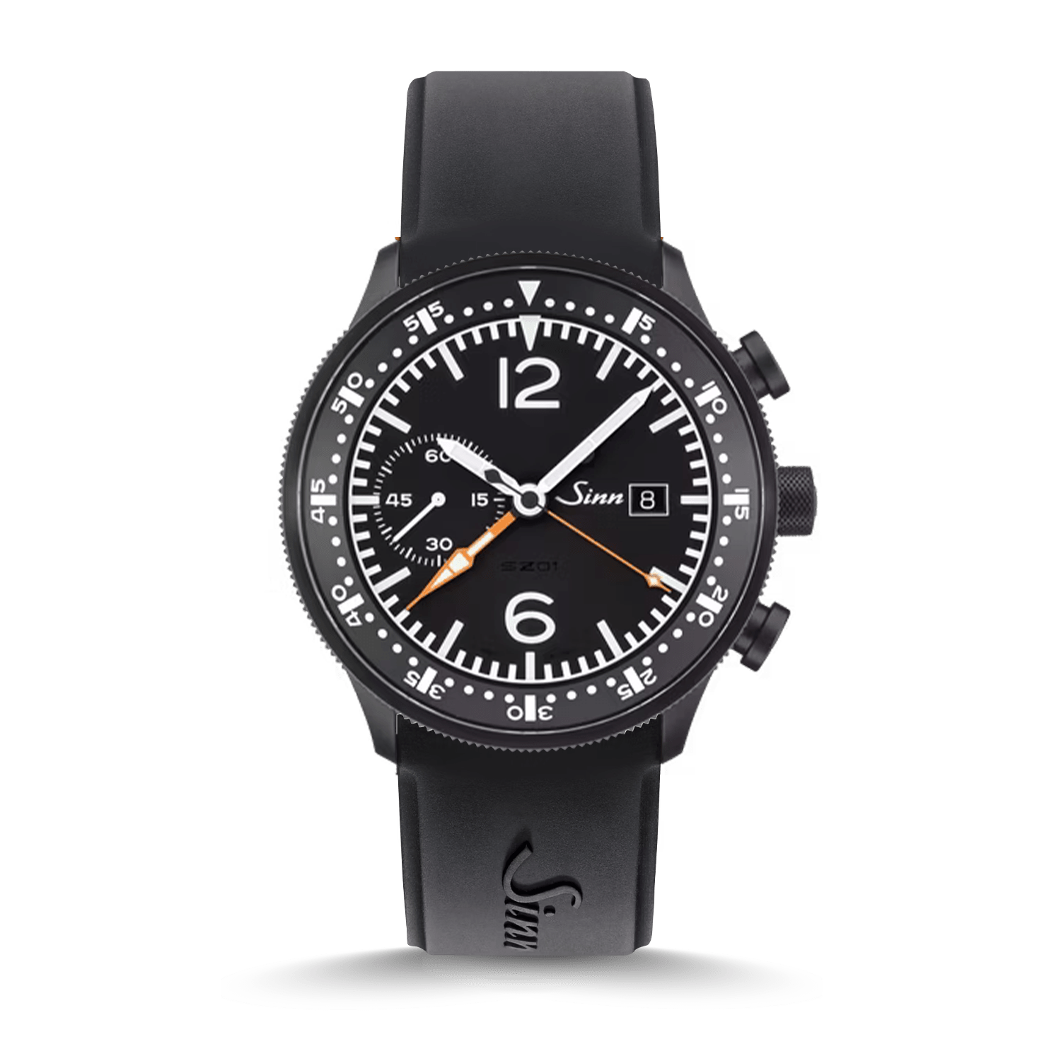 Sinn 717 Bordchronograph am Silikonarmband
