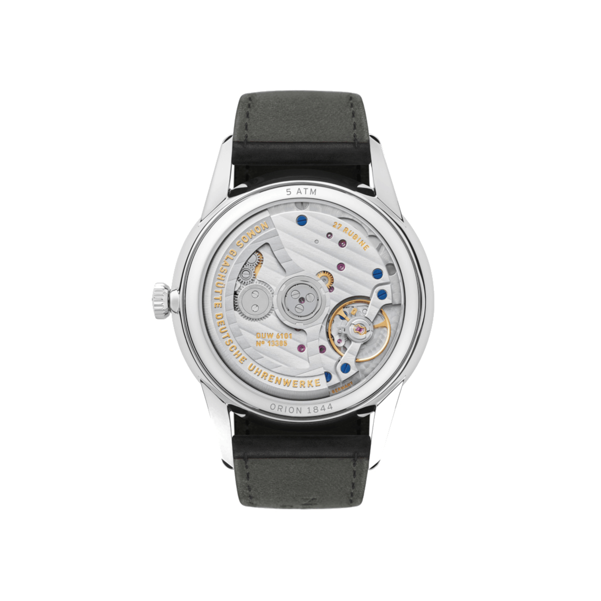NOMOS Glashütte Orion Neomatik 41 Datum New Black Produktbild main 4