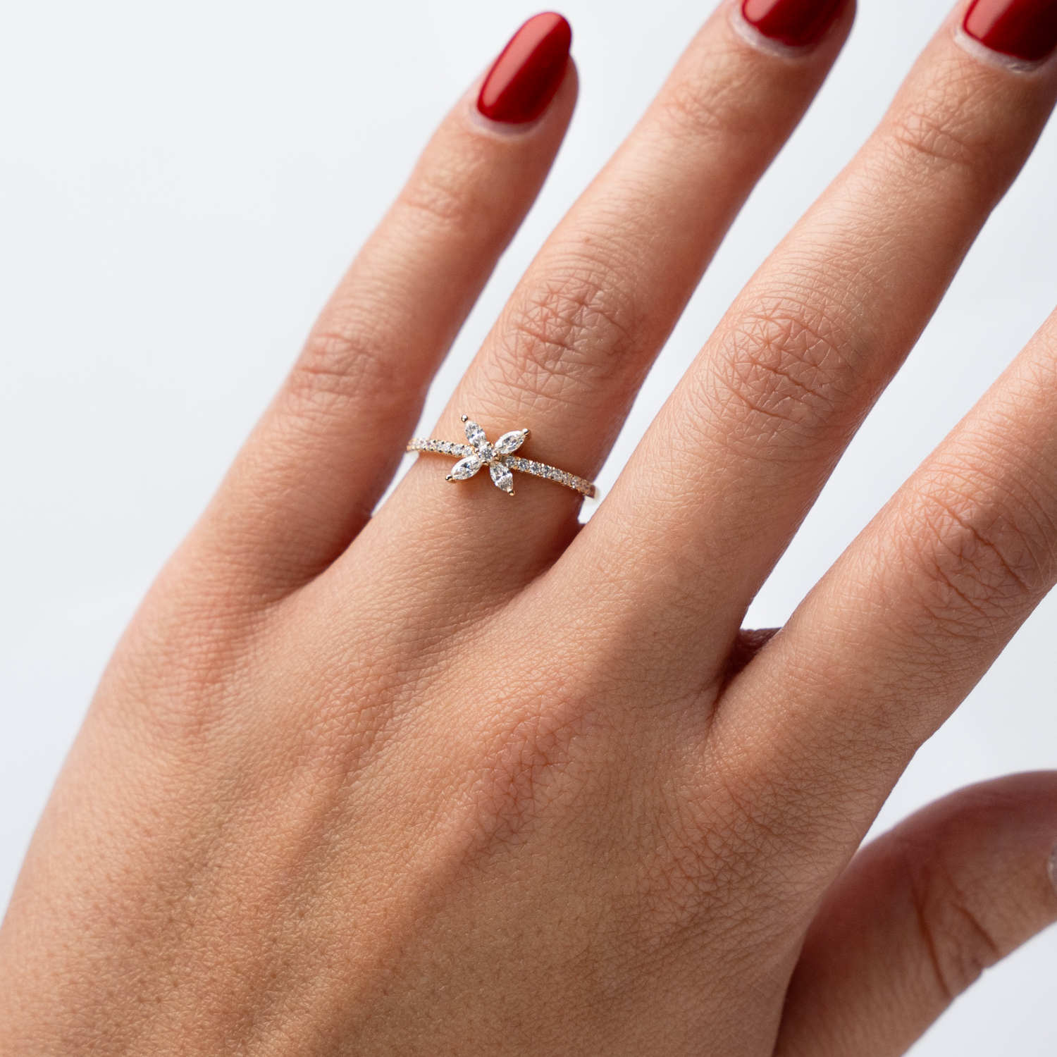ALTHERR Diamonds Modern Ring Navette 0,33 ct. Größe 57 Produktbild main 1