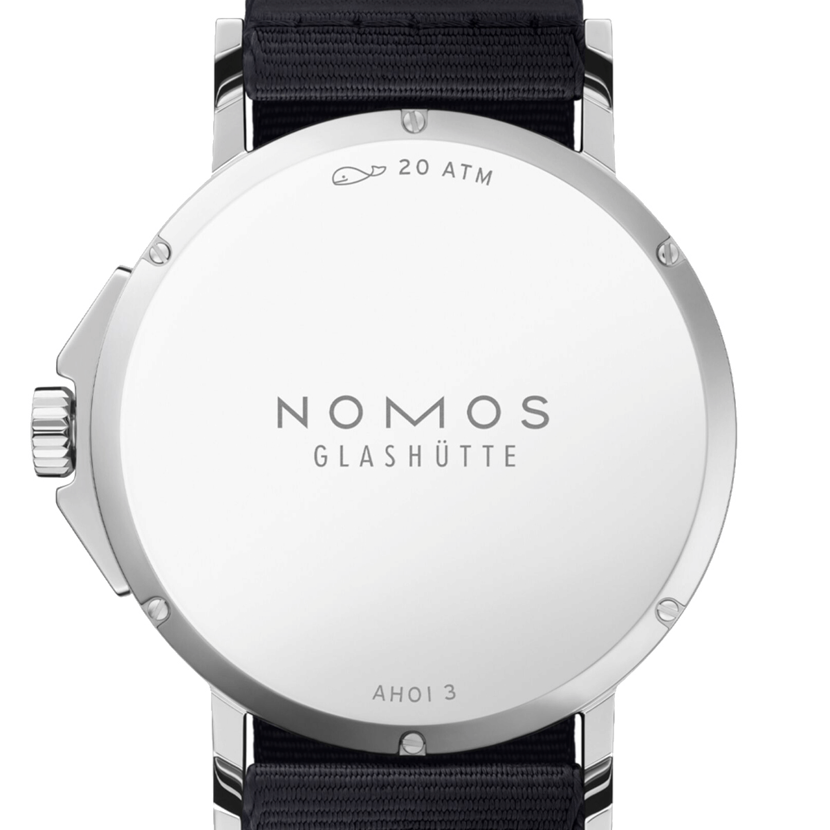 NOMOS Glashütte Ahoi Neomatik 38 Datum Sky Produktbild main 2