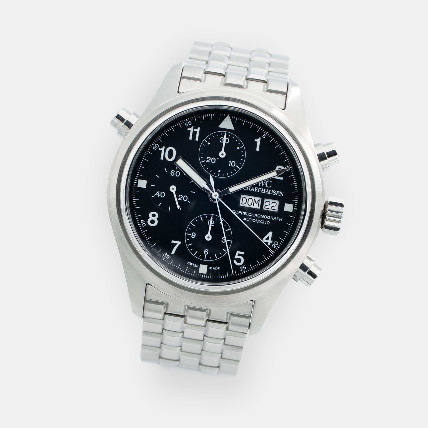 IWC Schaffhausen Pilot's Watch Doppel Chronograph CPO Produktbild main 0