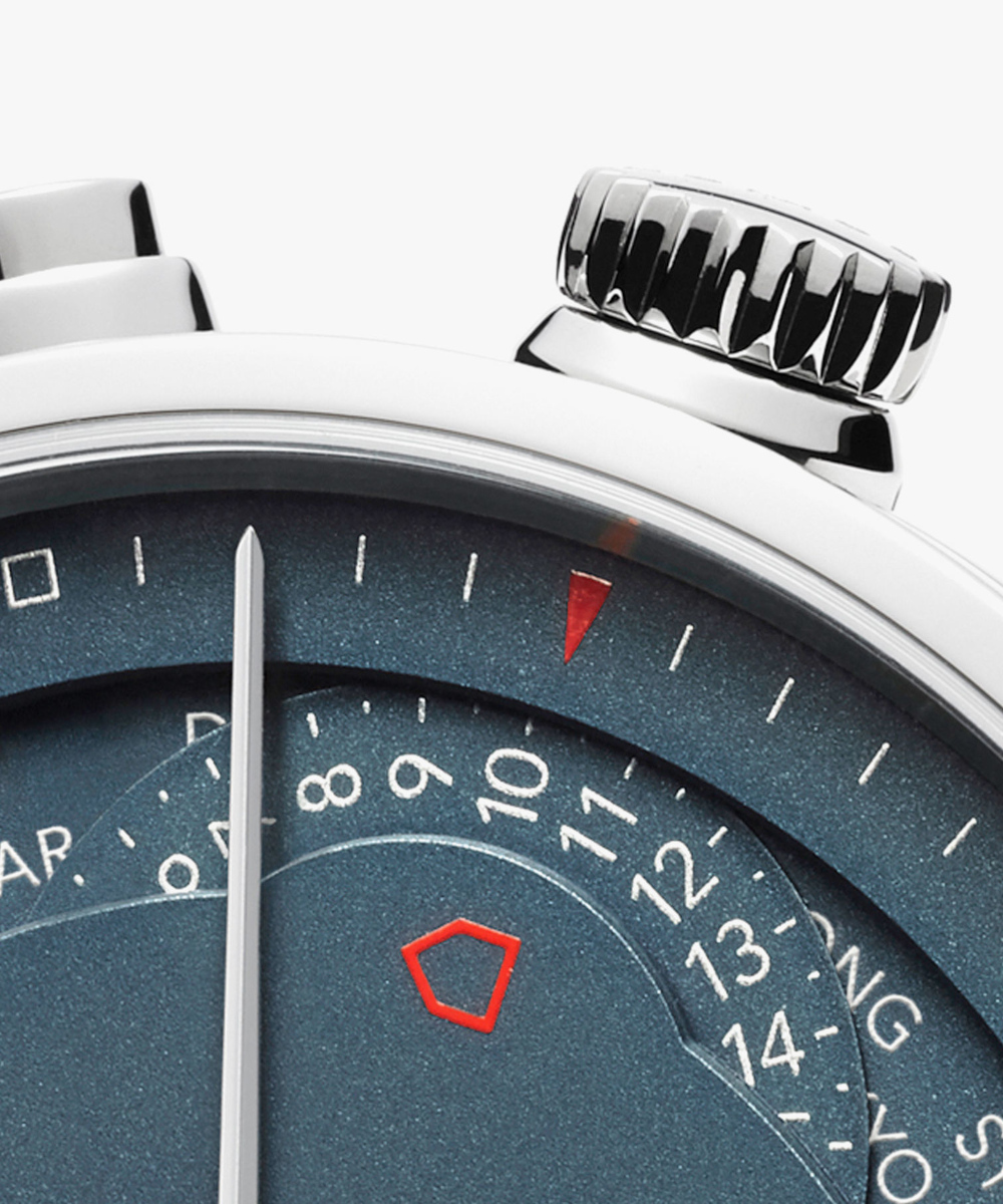 NOMOS Glashütte Zürich Weltzeit Nachtblau Produktbild main 2