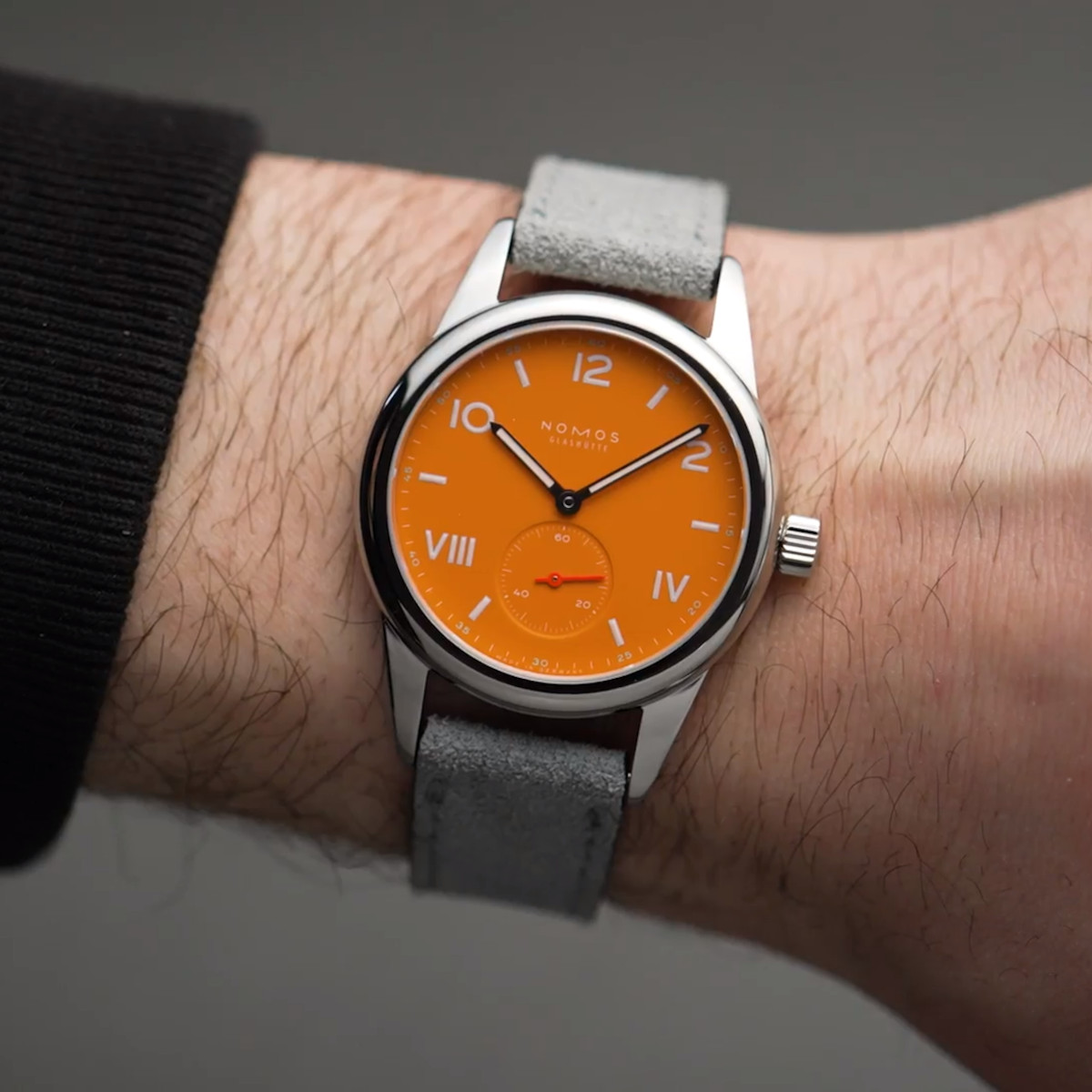 NOMOS Glashütte Club Campus 36 Future Orange Produktbild main 4