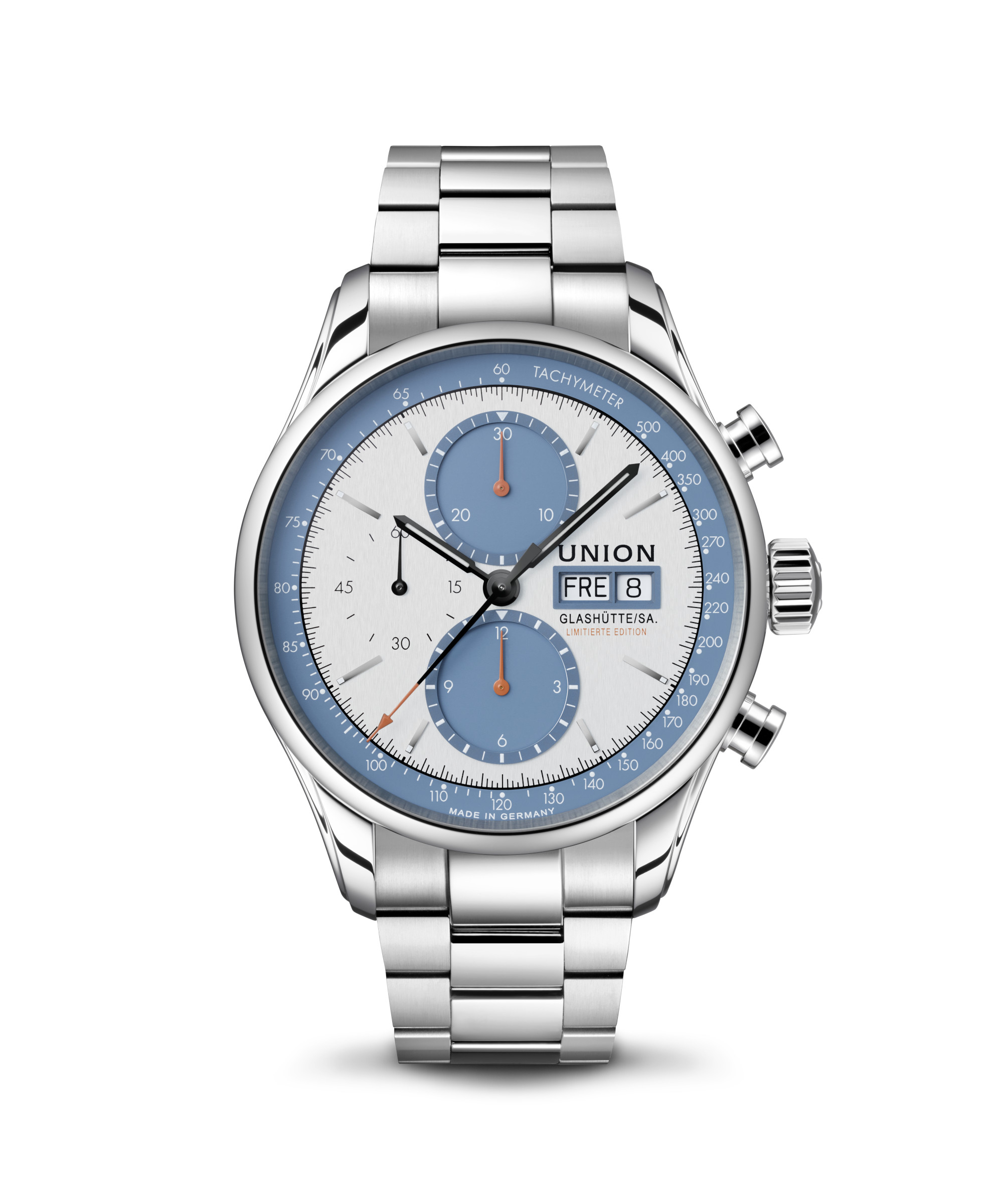 UNION Glashütte Viro Chronograph Silvretta Limited Edition Produktbild main 1