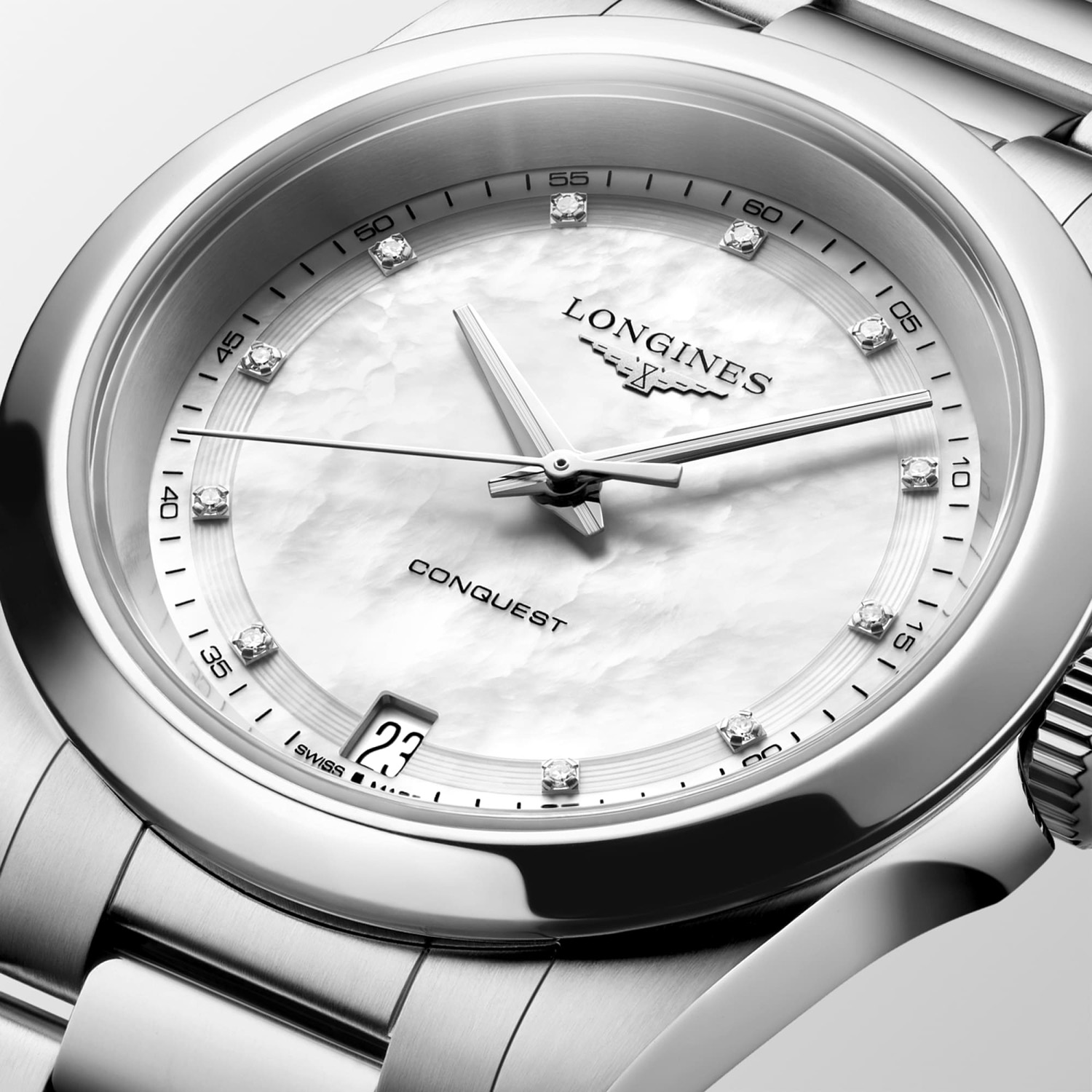 Longines Conquest Quarz 34 Produktbild main 1
