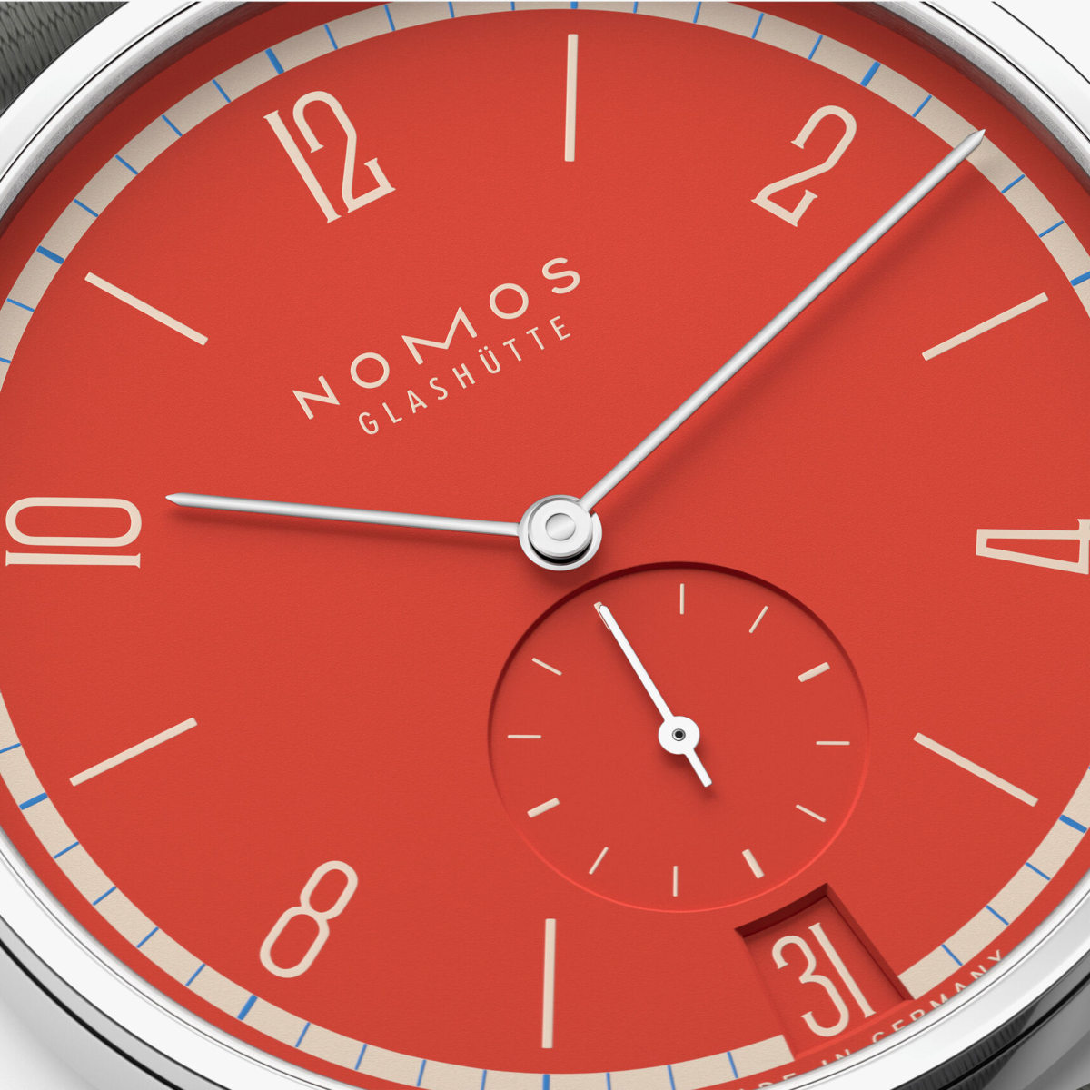NOMOS Glashütte Tangente 38 Datum Rambazamba Produktbild main 3