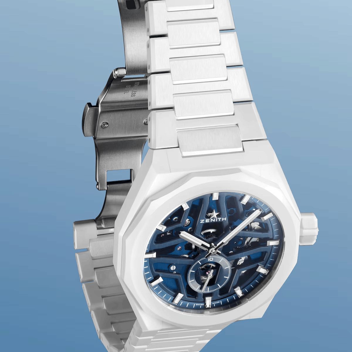 Zenith Defy Skyline White Ceramic Skeleton Produktbild main 1