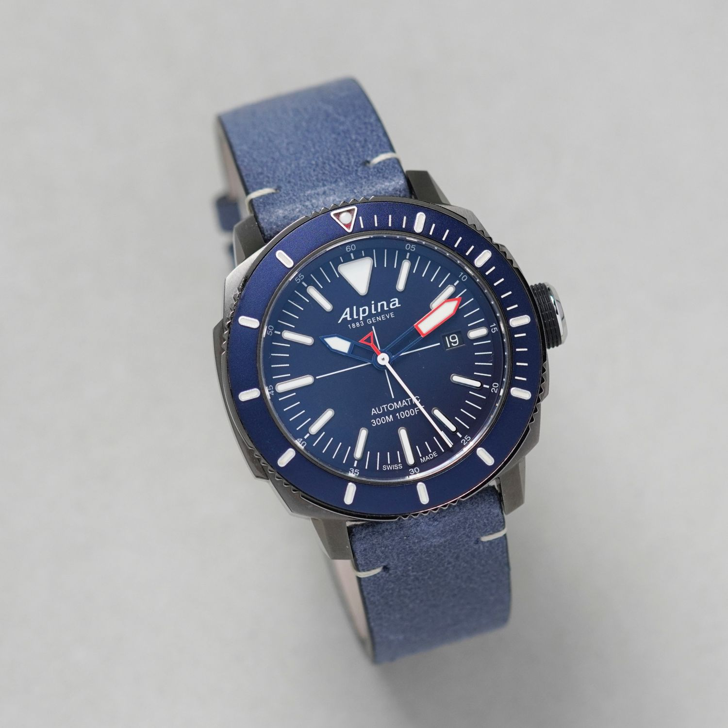 Alpina Seastrong Automatik Blau 44 CPO2 Produktbild main 0
