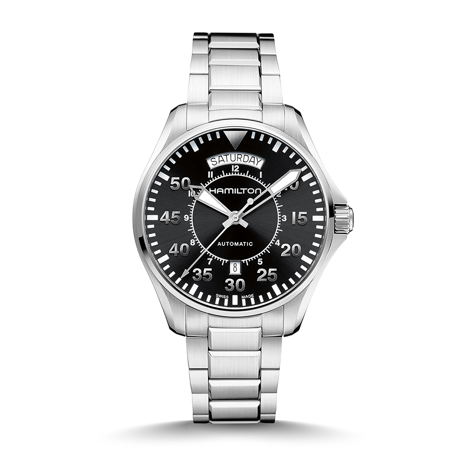 Hamilton Khaki Aviation Pilot Day Date Auto Produktbild main 0