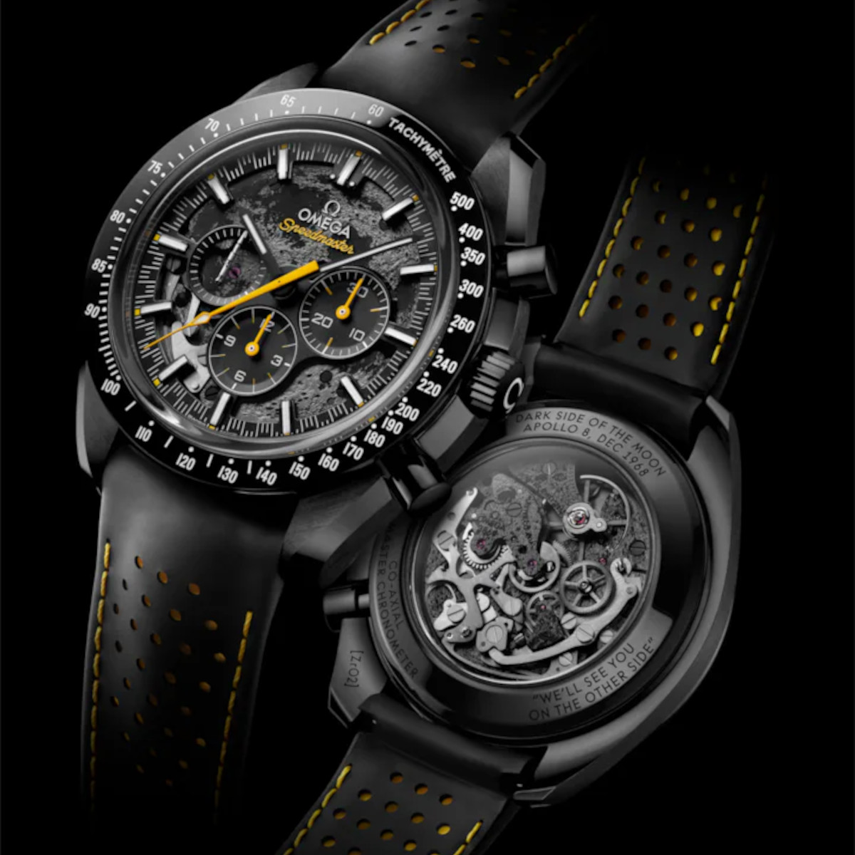 OMEGA Speedmaster Dark Side of the Moon Apollo 8 Produktbild main 2