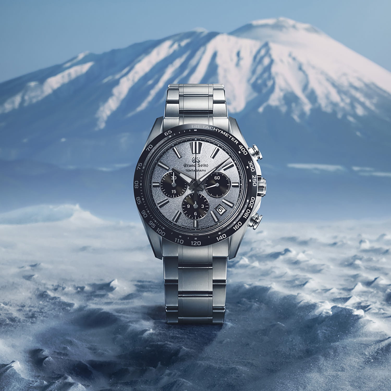 Grand Seiko Snow Blue Tentagraph Produktbild main 1