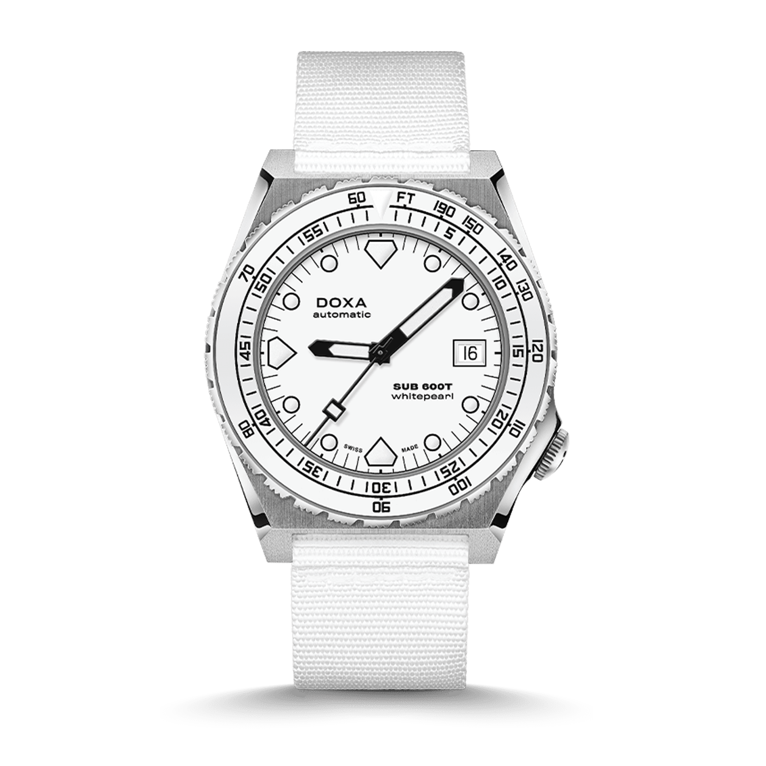 Doxa Sub 600T Whitepearl