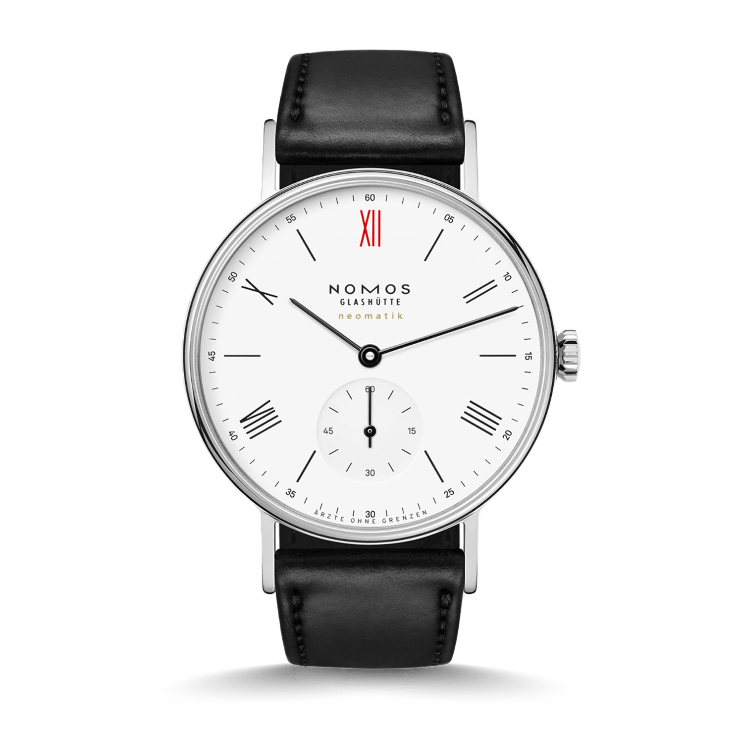 NOMOS Glashütte Ludwig Neomatik für Ärzte ohne Grenzen