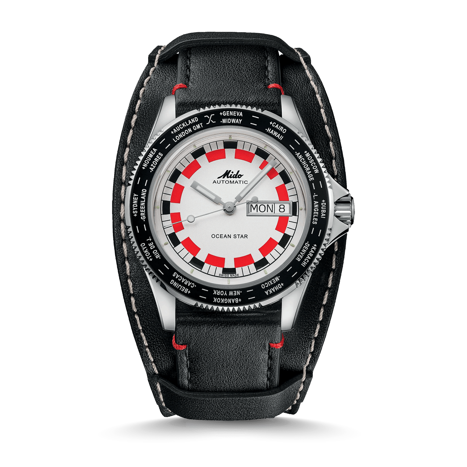 Mido Ocean Star Worldtimer Produktbild main 0