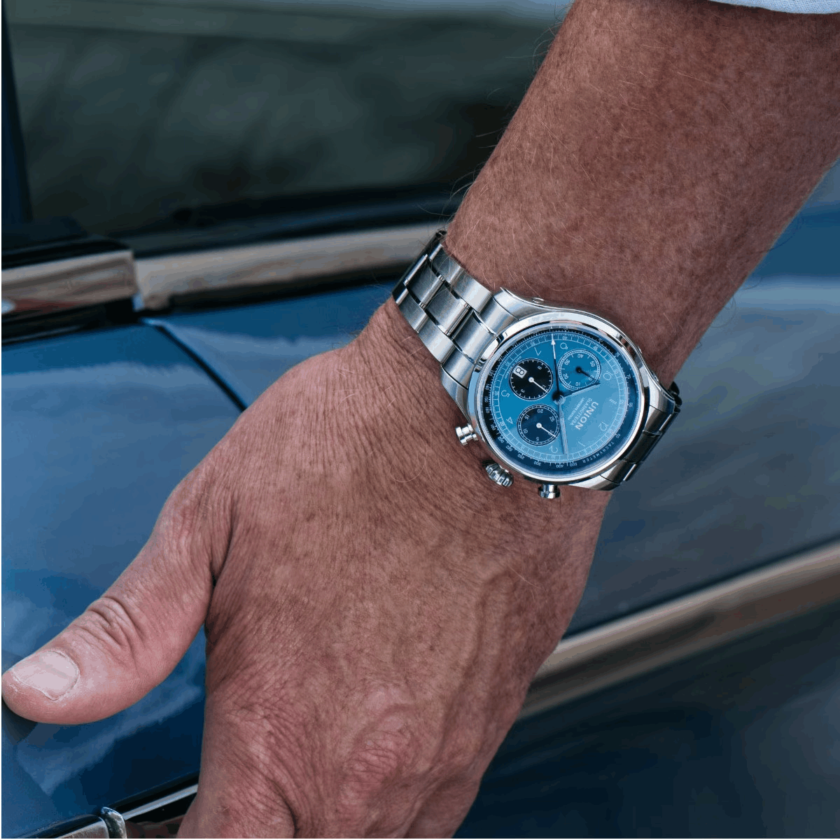 UNION Glashütte Belisar Chronograph Speedster Limitierte Edition Produktbild main 4