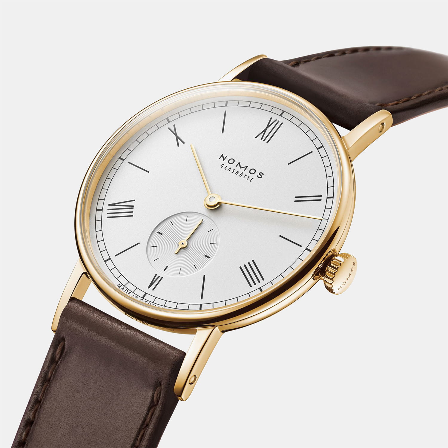 NOMOS Glashütte Ludwig Gold doré Produktbild main 2