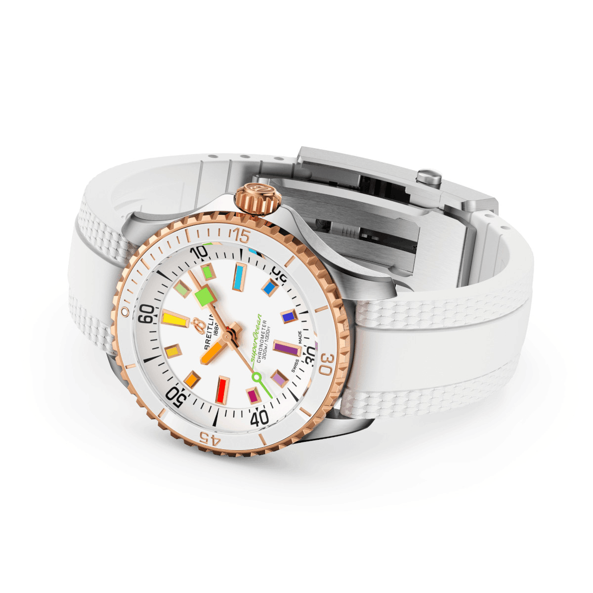 Breitling Superocean Automatic 36 Rainbow Produktbild main 2