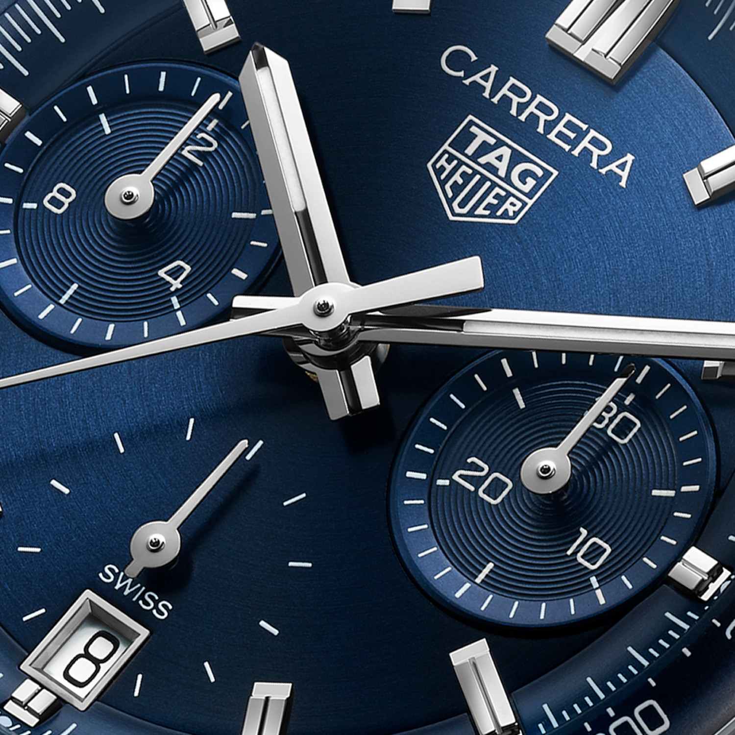 TAG HEUER Carrera Glassbox Panda Chronograph Produktbild main 1