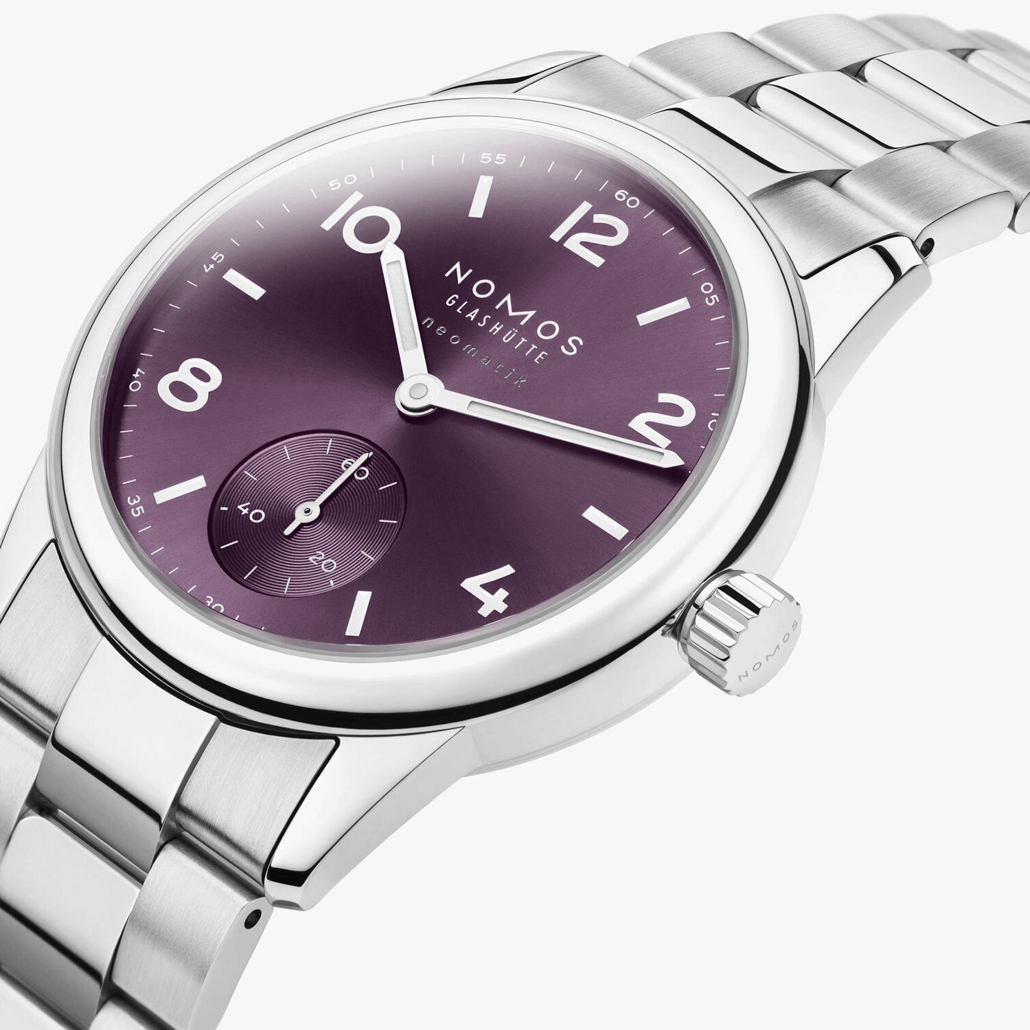 NOMOS Glashütte Club Sport Neomatik Purple Produktbild main 3