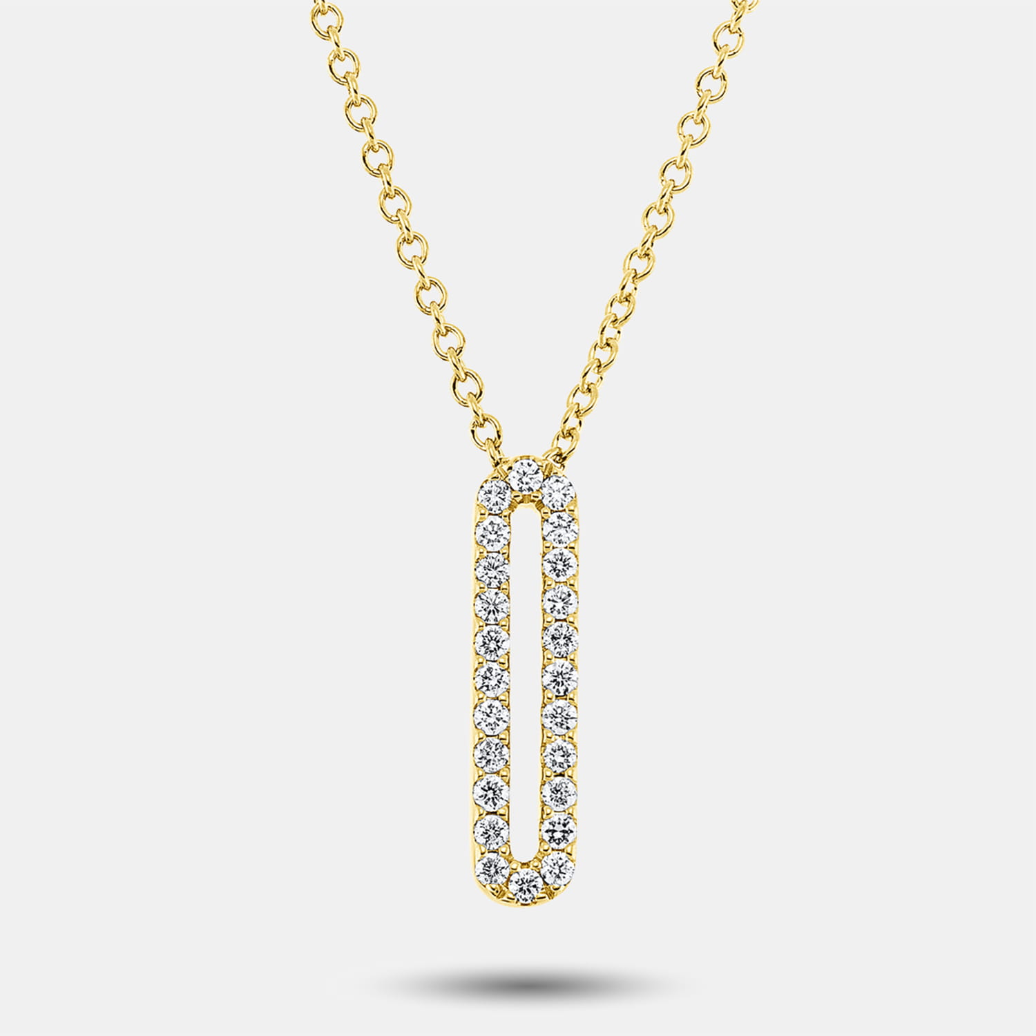 ALTHERR Diamonds Collier 18 kt Gelbgold 0,09 ct. Produktbild main 0