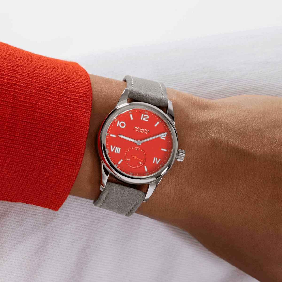 NOMOS Glashütte Club Campus Nonstop Red Produktbild main 1