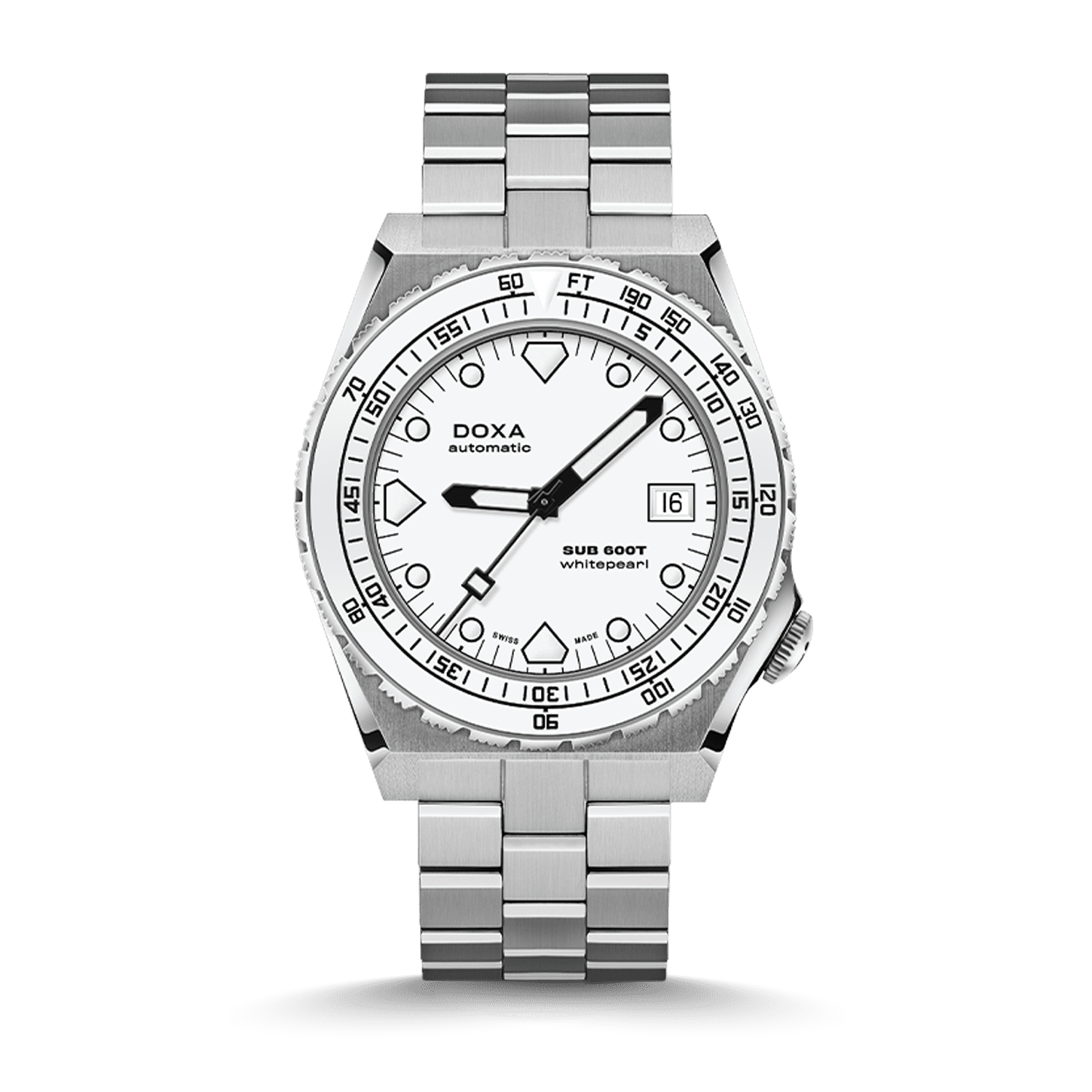 Doxa Sub 600T Whitepearl